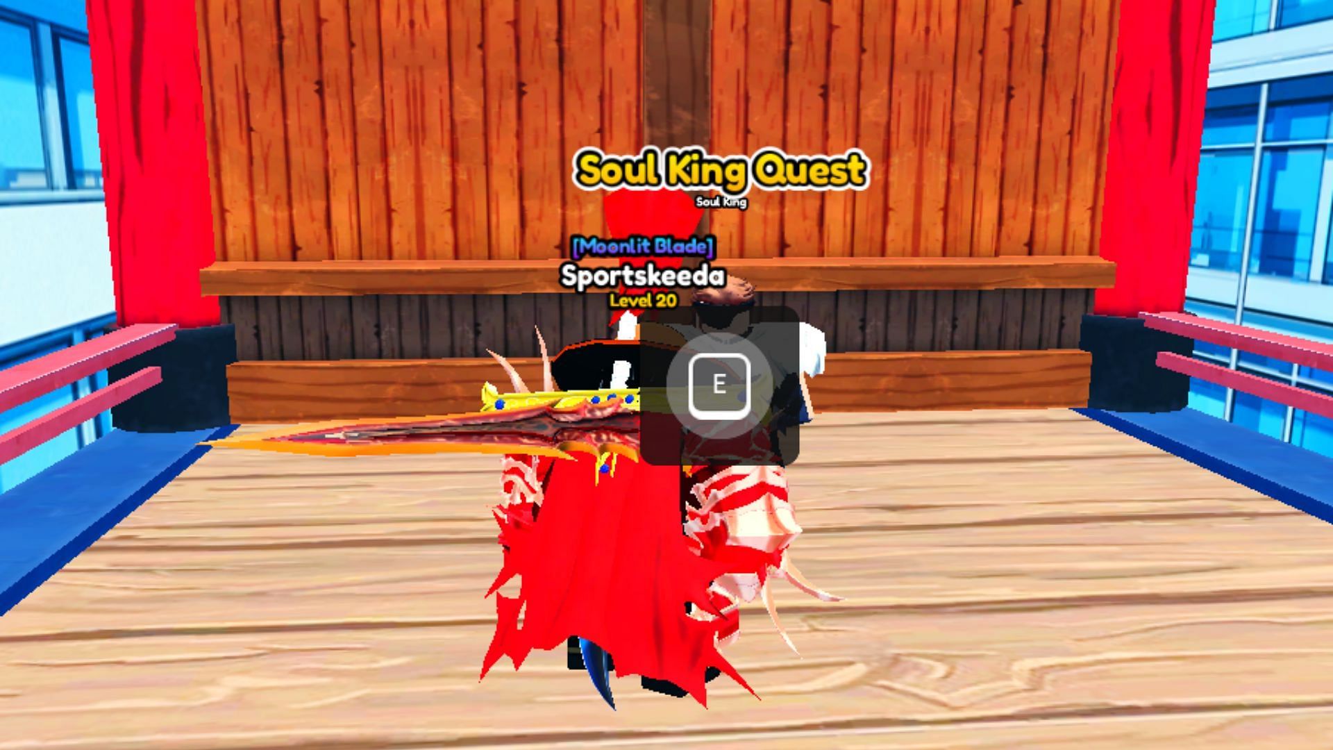 The Soul King Quest NPC (Image via Roblox)